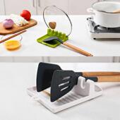 Fork Spatula Rack Kitchen Organize Holders Shelf Rest Spoon