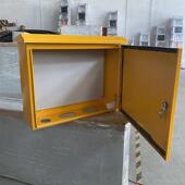 防建户外黄色水尘黄色户外动力柜筑工地标准临二级三级时防配电箱