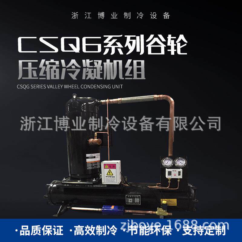 CSQG系列艾默生谷轮全封闭水冷式压缩冷凝机组空调机柜外机室内机