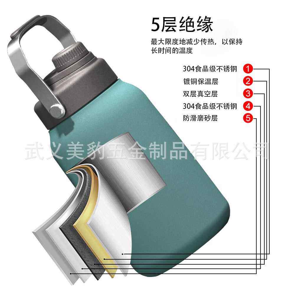 现货新款25464oz加仑大容户外便携手提冰量桶一04不锈3钢运动旅行