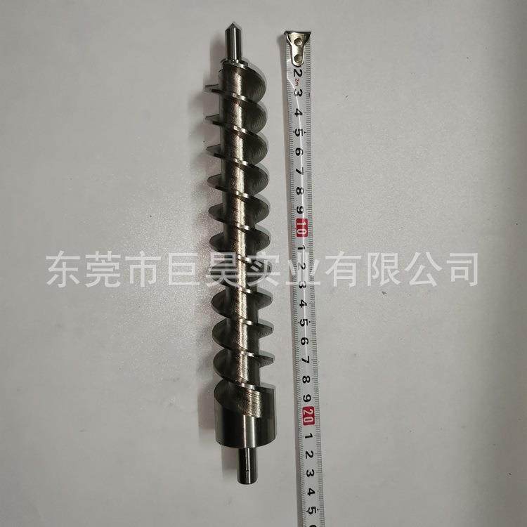 计量式色母机不锈钢螺杆12/16/20/25色母机配件炮筒螺杆安装座