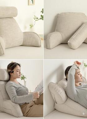 Q3Y可拆洗床头靠垫床上靠枕靠背软包护腰枕沙发办公室座椅抱枕头