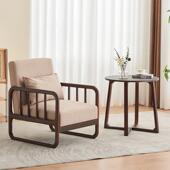 沙发椅子阳台休闲椅民宿靠背椅酒店接待会客洽谈懒人小桌椅