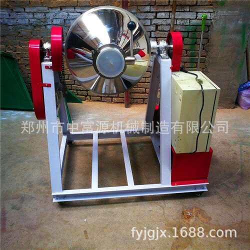 不锈钢调味品混合搅拌机化工材料混料机精细面粉糖鼓式搅拌机