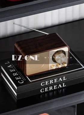 匠十三 高级感轻奢样板间书柜装饰品摆件办公室客厅电视柜装饰品