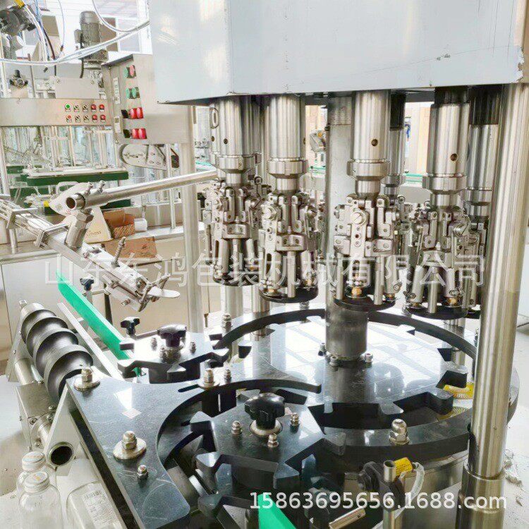 自动封口机螺纹盖轧盖机饮料铝盖旋盖机白酒封口