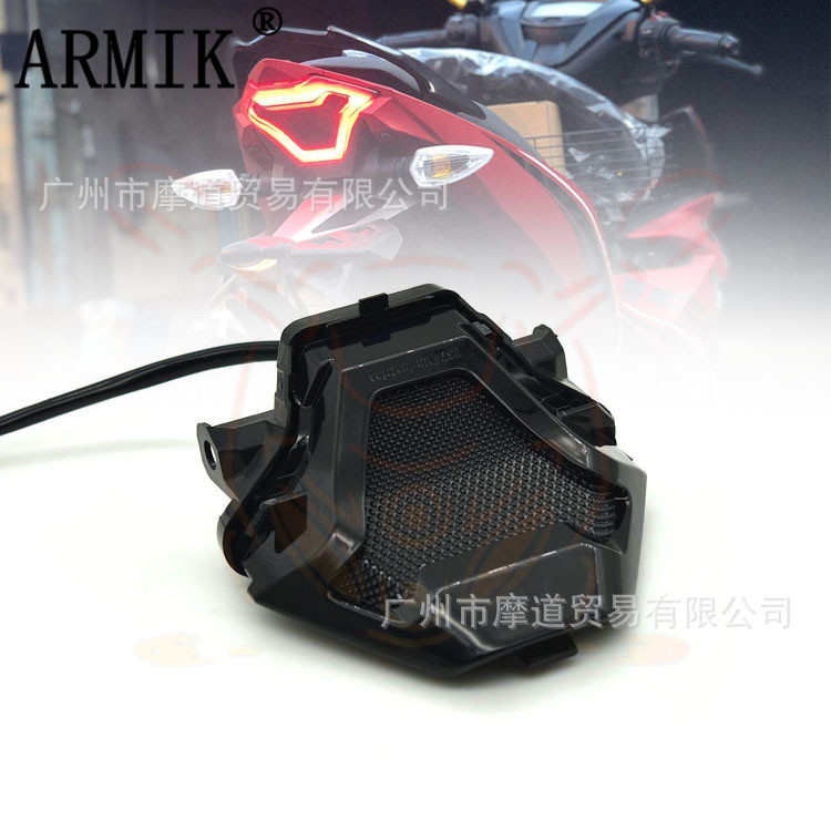 适用于YAMAHA R3/R25/LC150摩托车改装LED尾灯 后刹车 转向灯