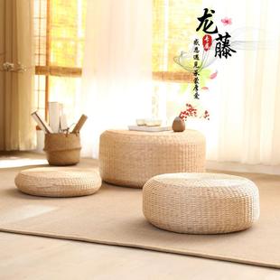 蒲团坐垫地上草编打坐榻榻米垫子飘窗客厅家用打坐垫禅修垫草垫子