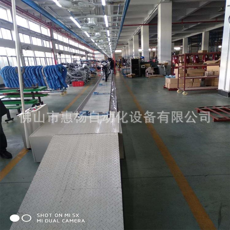 长沙电动车装配线摩托车包装线江门自行车组装输送线厂家直供