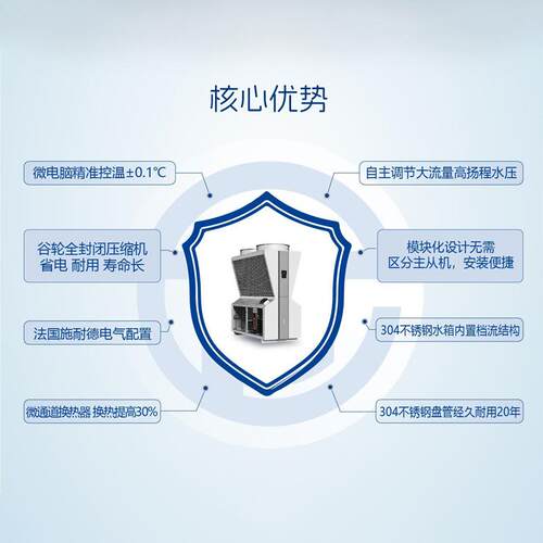 机械工设备降温业却BYL冷水机风水冷式橡塑化工冷机