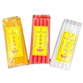 厂家规家用红白黄拜蜡烛圆柱形长款 蜡普通石照明佛蜡烛多格