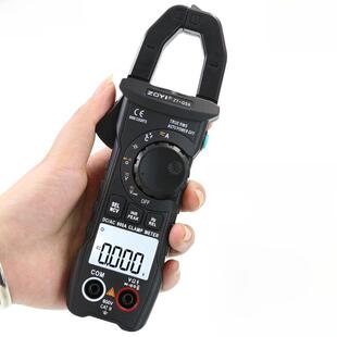 Qs9交直流电工数字钳形表高精度万用表钳形电流表电容表 中意Zt