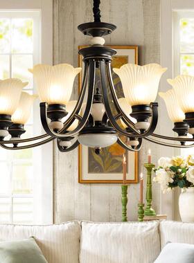 款美奢式灯具轻吊灯卧室灯41661创意餐灯家用简约田厅园2025年新