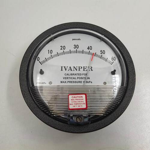 艾凡鹏压差表2000系列微差压表机械指针式I2000-60Pa