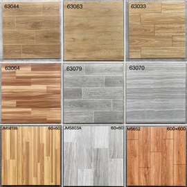 木纹砖600x600仿木地板，防滑哑光仿古实木纹地板砖，地瓷砖60x60地砖