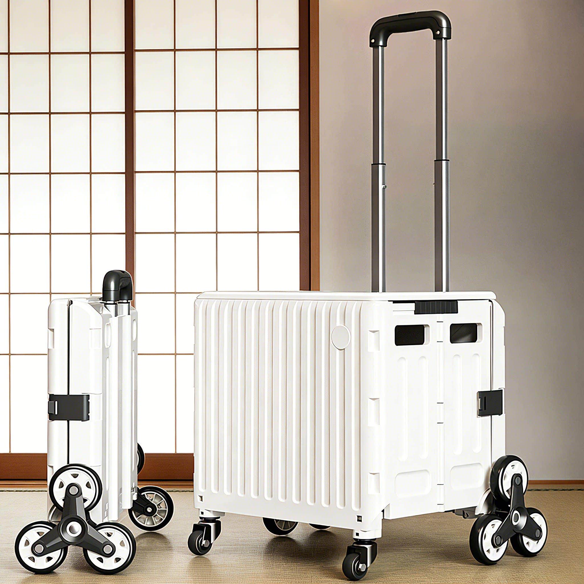 日本买菜小拉车折叠家用新款购物轻便小推车取快递便携式手拉拖车