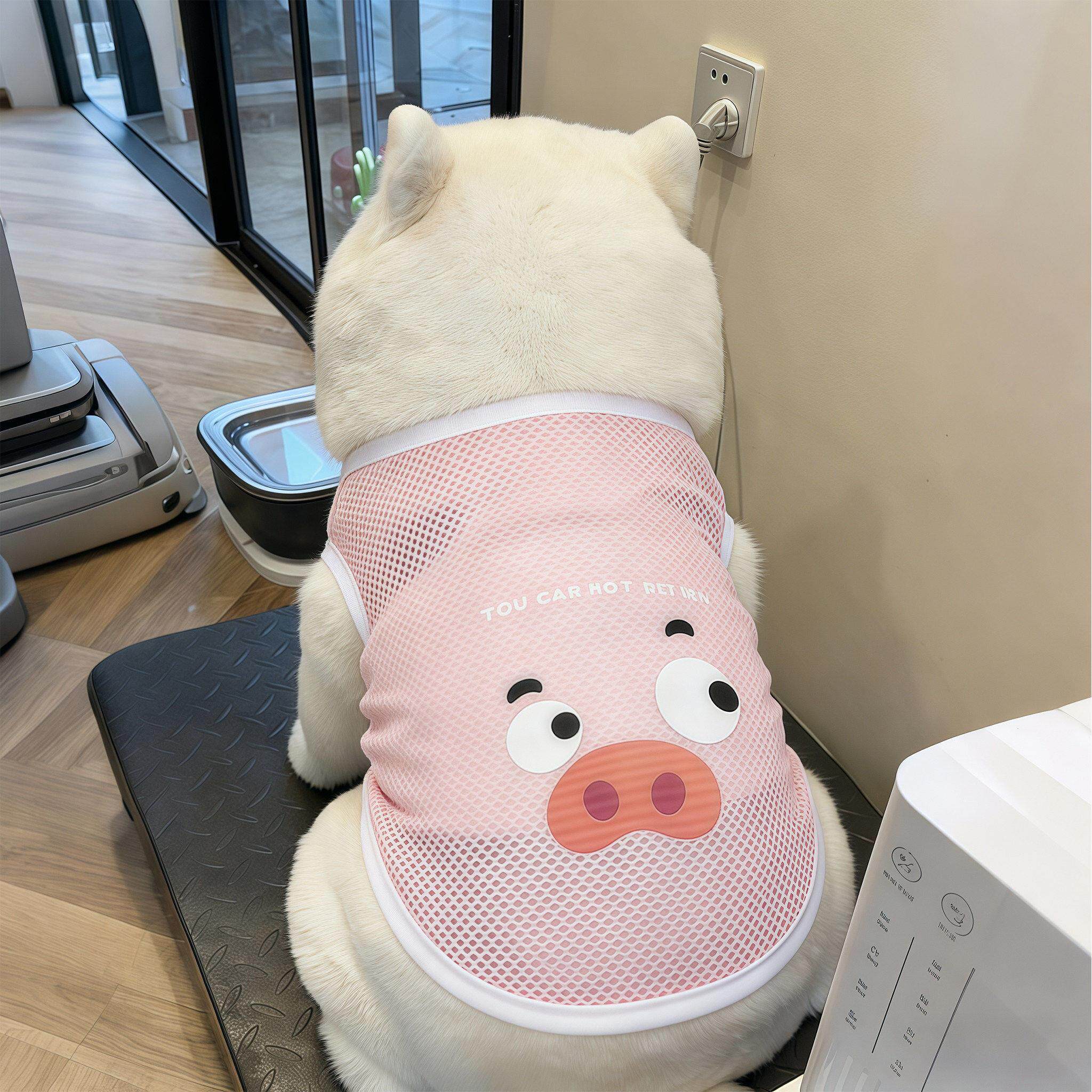 宠物狗狗衣服大中小型犬夏季清凉网格背心猫咪防晒衣薄款防掉毛
