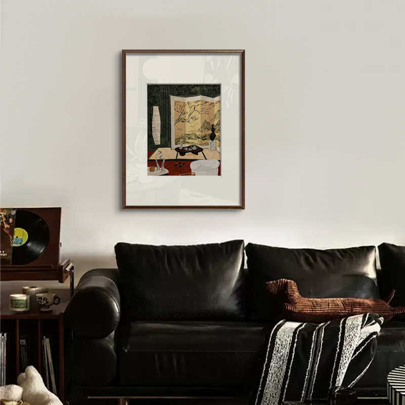 角落 中古风静物艺术装饰画高级氛围感客厅餐厅挂画抽象玄关壁画,家居饰品,现代装饰画,淘宝优惠券,粉丝福利购,淘宝优惠卷