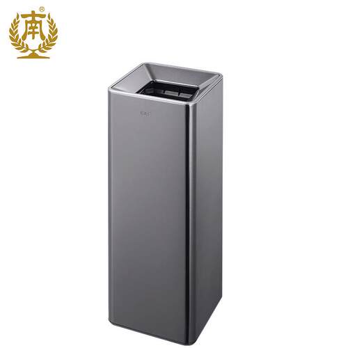 广州南方GPX-25C/D开口无盖不锈钢酒店座地垃圾桶电梯口烟灰桶