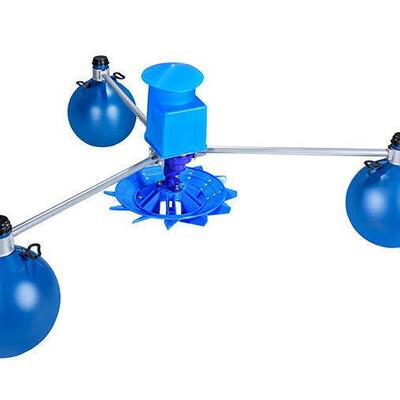 大型养殖鱼场养虾塘打氧机1.5KW单相220V养鱼浮式氧气泵