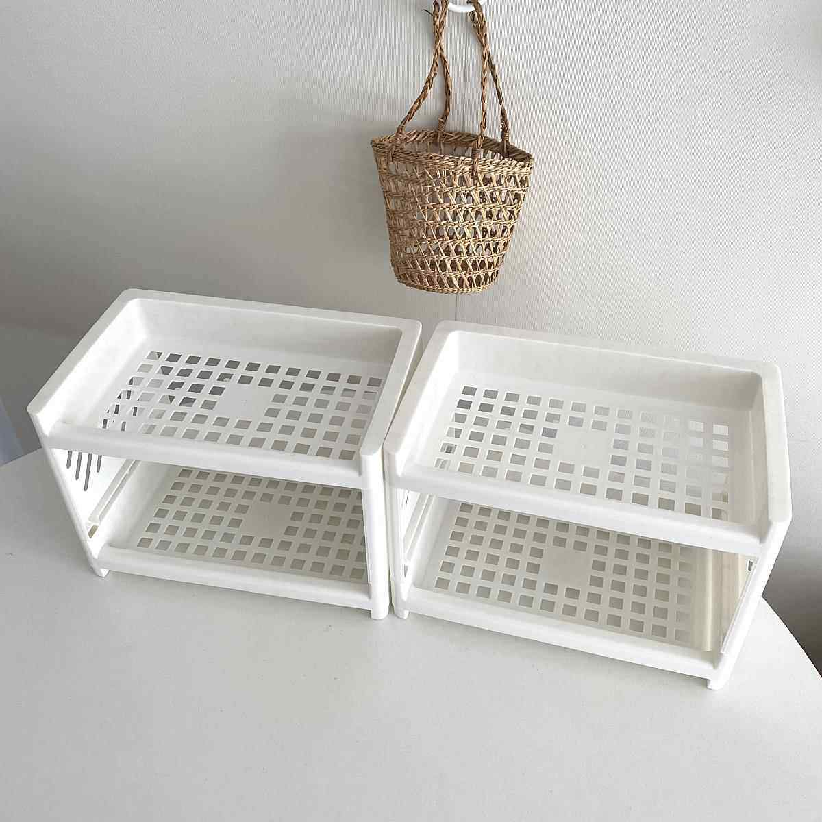 ins风PP收纳层架多功能桌面整理杯子置物架浴室厨房卧室收纳柜,收纳整理,桌面收纳盒,淘宝优惠券,粉丝福利购,淘宝优惠卷