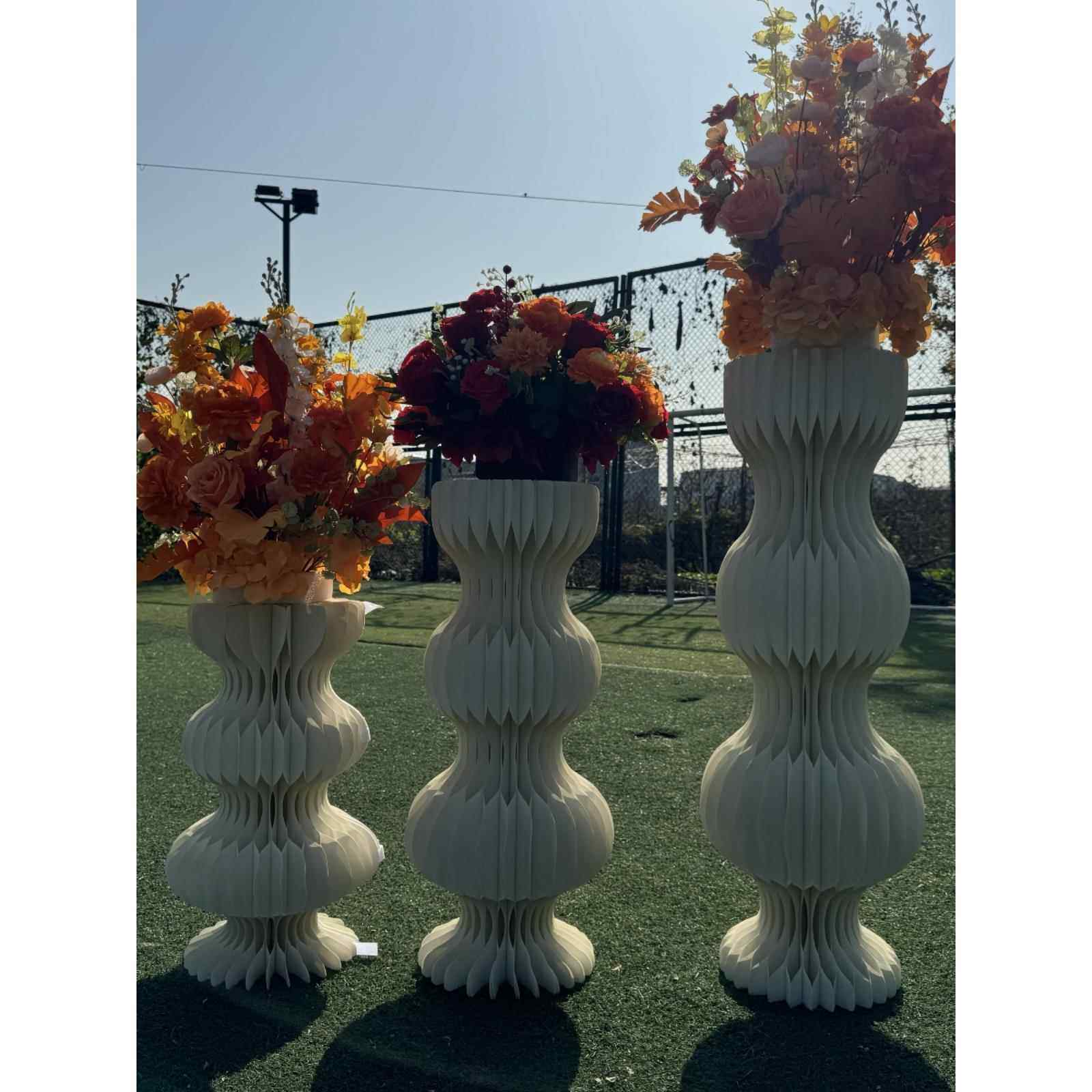 婚庆折纸艺美人腰折纸路引曲线台纸艺罗马柱摆件生日派对橱窗布置,节庆用品/礼品,路引,淘宝优惠券,粉丝福利购,淘宝优惠卷