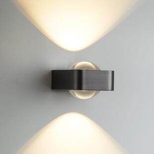 意式极简卧室床头壁灯高级感设计师款全铜轻奢书房客厅背景墙壁灯