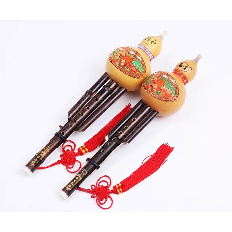 正品葫芦入丝秦青乐器初学门基础C调女降零B保护盒初学童者儿天然