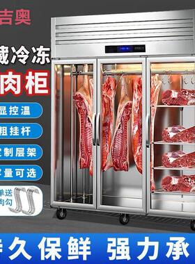 冰吉奥挂肉柜商用保鲜柜鲜肉冷冻柜熟成柜冷藏立式冷鲜肉展示柜