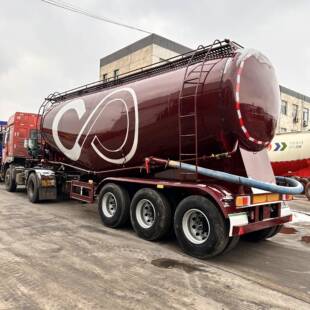 山东水泥罐车厂家轻量化锰钢60立方散装水泥罐车全国上户