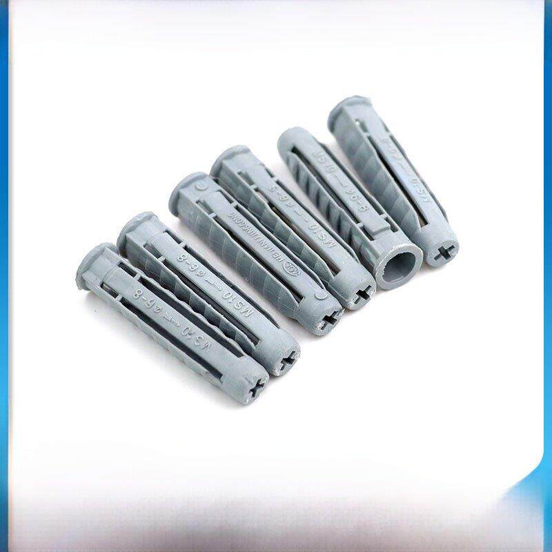 四边塑料膨胀管塑料膨胀插头电视支架吊架抽油烟机空调螺丝M6M8M1