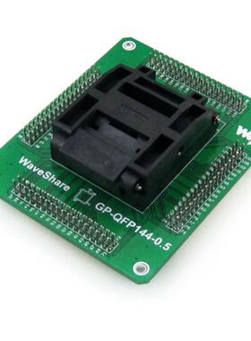 QFP144TQFP144IC51-1444-1354-7通用测试座带排针GP-QFP144-0.5