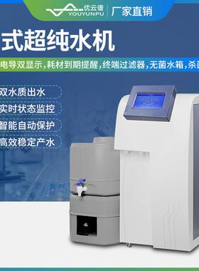 超纯水机小型超纯水仪器设备实验室超纯水系统超纯水仪水净化设备