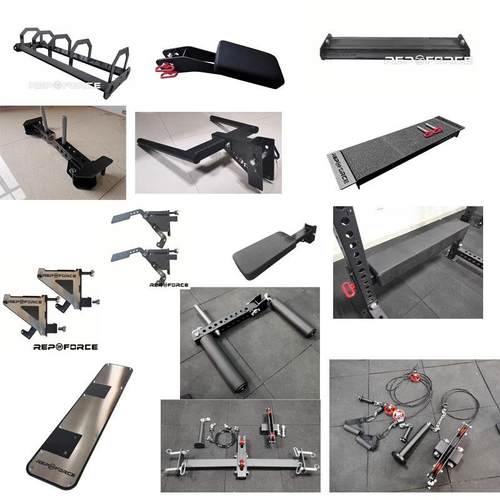 REPFORCE深蹲架附件自回勾长跳板双杠踏板置物层架高位下拉座垫