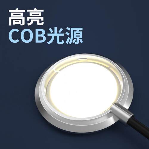 小鱼缸灯明防水夹灯X5-S小灯COB灯带照水草灯斗鱼缸非led灯USB缸