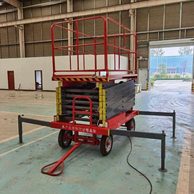 SJY0.3-16电动液压升降平台载人高空作业维修车