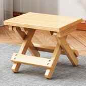 小凳子家小用客厅AD0100朴浴室松木凳子带固靠背椅子稳松木换鞋 凳