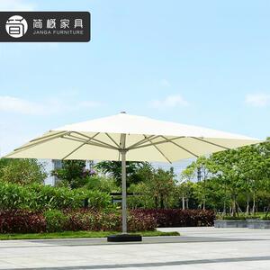 户外超大型罗马伞别墅庭院花园遮阳伞室外商用摆摊遮阳罗马伞棚