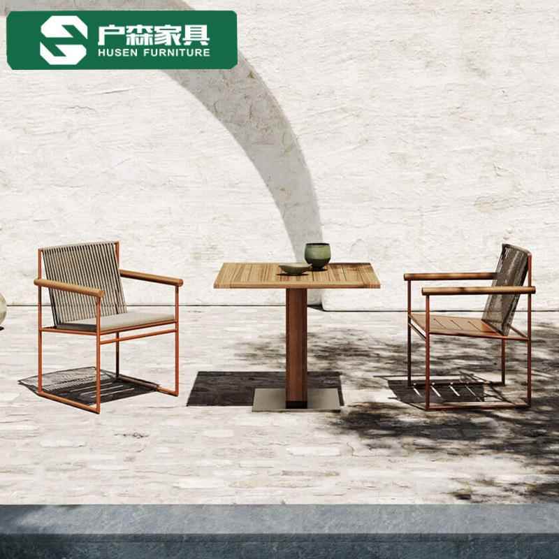 户外阳台小桌椅三件套组合茶几餐厅藤编沙发休闲露台咖啡店家具