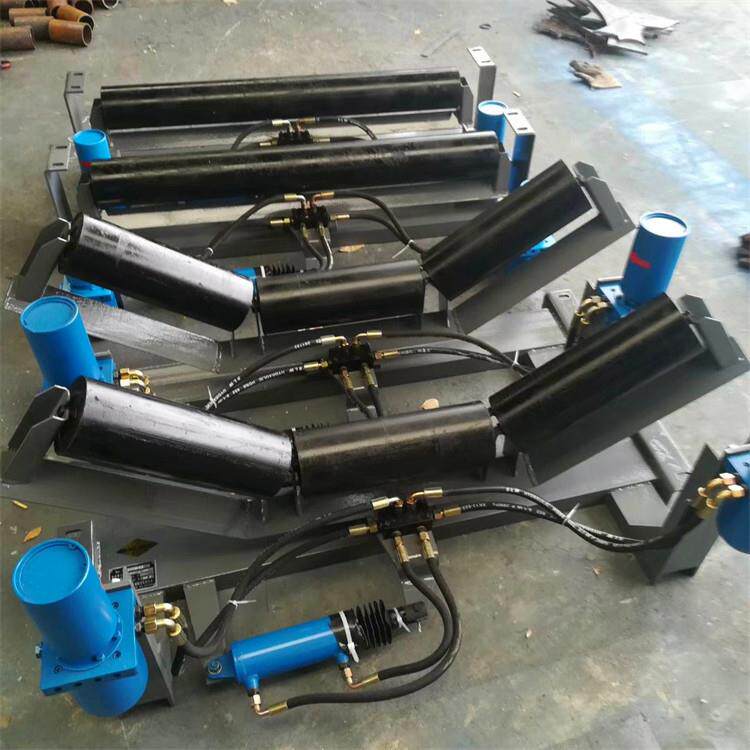 液压皮带纠偏偏器皮带防跑纠齐全偏偏位防移机械纠液压纠装置