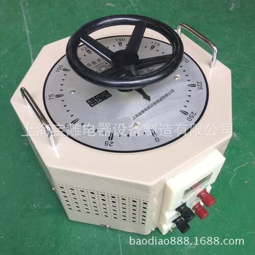 实验室测试调压器TDGC2J-5KVA单相接触式调压器0-250v可调