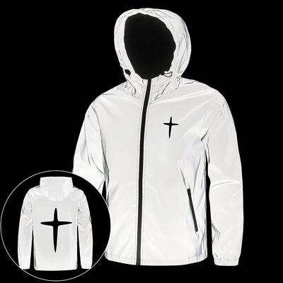 Men's reflective clothing, night riding, jogging, outdoor