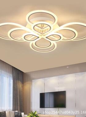 新款中国结大气简约LED吸顶灯现代创意个性餐厅卧室书房客厅灯具