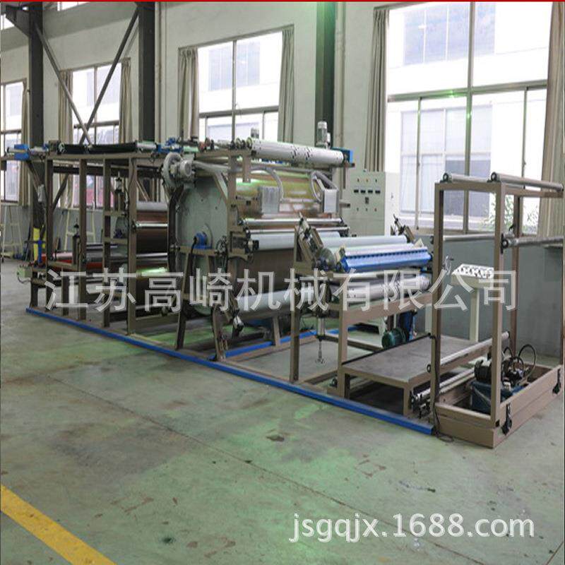 牛仔布油胶贴合机针织布梭织布PU胶贴合机拉毛绒复合机