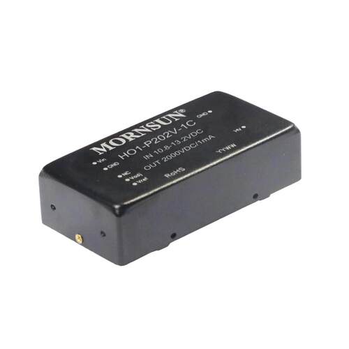 HO1-P202V-0.5B金升阳DC-DC非隔离稳压输出电源模块5V转2000V可调