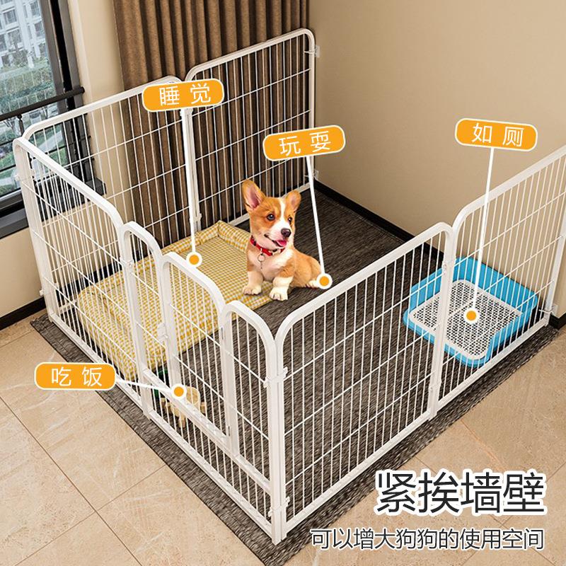 新款直销泰国菲律宾宠物卡扣围栏中小型犬泰迪柯基隔离门狗狗室内