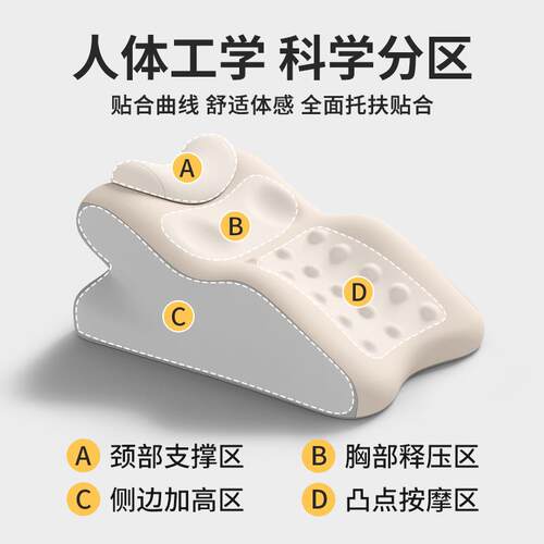 器现YTBIKL-1货床趴睡枕趴床神功能俯卧位枕趴头趴多着睡觉看书趴