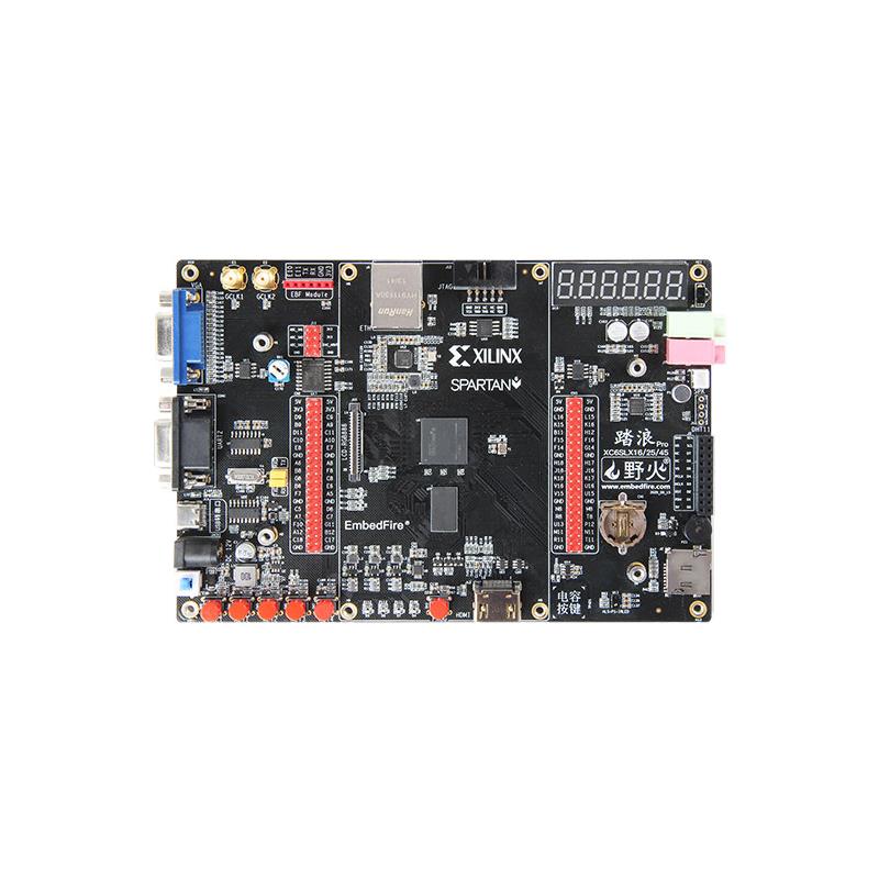 野火FPGA踏浪-Pro FPGA开发板Xilinx Spartan6 XC6SLX16 HDMI千兆
