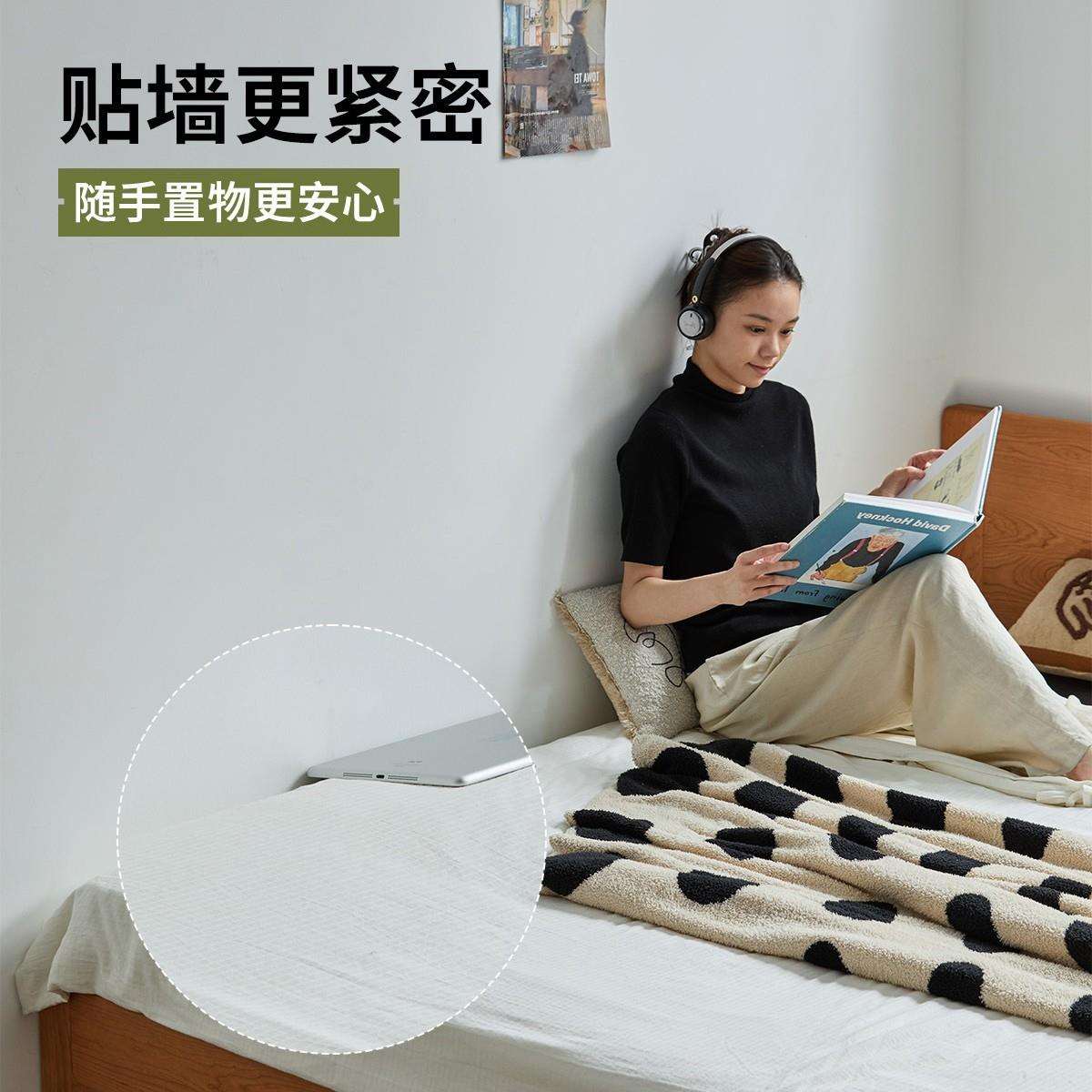 实木床樱桃木床北欧1.5米单人床1.8m小户型主卧大双人床