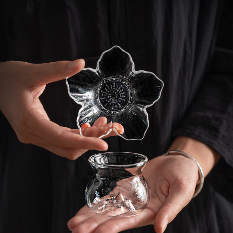 过滤网功夫茶创意玻璃茶漏茶滤